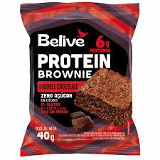 BROWNIE BELIVE PROTEIN PAO DE MEL ZERO ACUCAR 45G