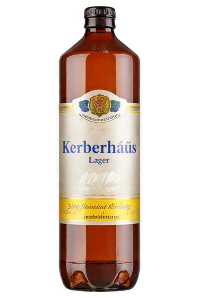 CERVEJA KERBERHAUS PREMIUM LAGER PURO MALTE 1L PET
