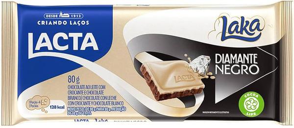 CHOCOLATE LACTA DIAMANTE NEGRO /LAKA 145G NEW