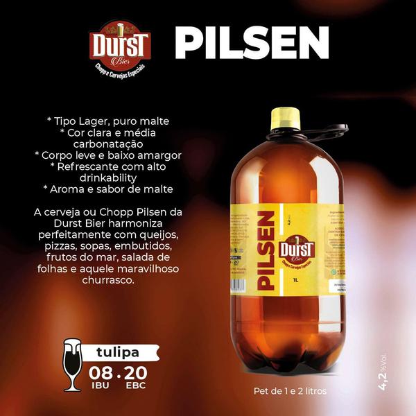 CHOPP DURST PILSEN 1L