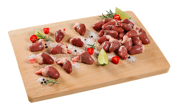 CORACAO FRANGO TEMPERADO KG