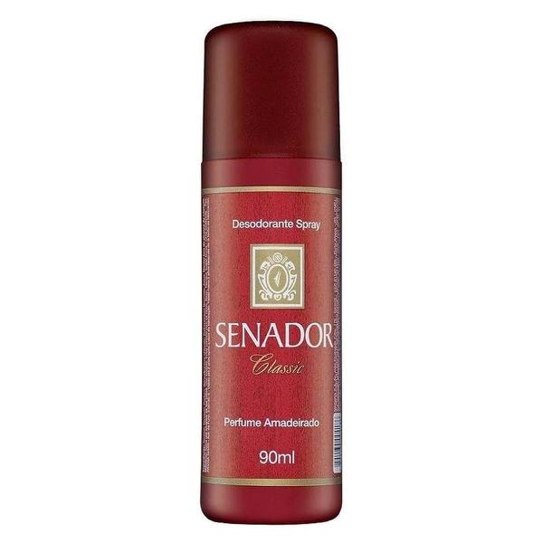 DESODORANTE SENADOR CLASSIC SPRAY 90ML RF.419