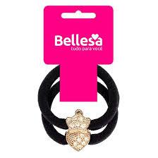 ELASTICO P/CABELO BELLESA LUXO SORTIDOS C/2UN