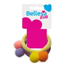 ELASTICO P/CABELO BELLESA POM POM PEQUENO