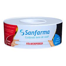 FITA MICROPOROSA SANFARMA 50MM X 4,5MM