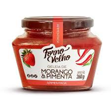 GELEIA FORNO VELHO MORANGO E PIMENTA 260GR