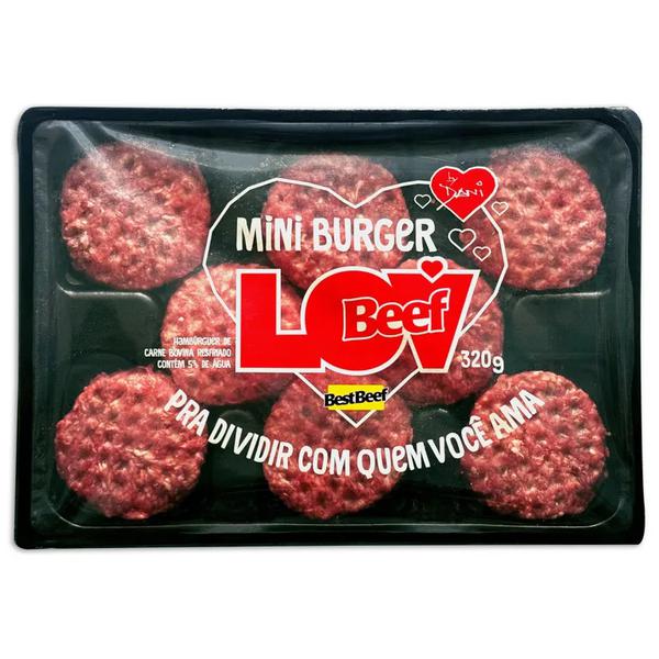 HAMBURGER LOV BEEF MINI BOVINO 320GR