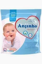 LENCOS UMEDECIDO ANJINHO REFIL BALDE AZUL C/300