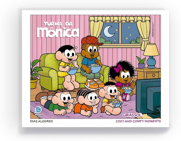 LIVRO TURMA DA MONICA - DIAS ALEGRES