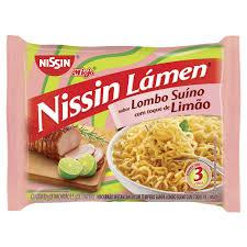 MACARRAO NISSIN LAMEN LOMBO SUINO TOQUE LIMAO 85GR