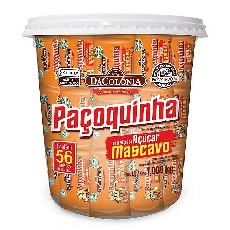 PACOQUINHA DA COLONIA C/ACUCAR MASCAVO 18G