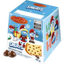 PANETTONE MINI STA EDWIGES OS SMURFS 80G