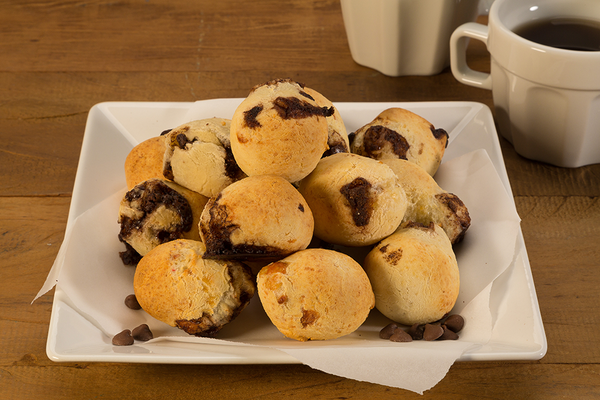 PAO DE QUEIJO GOTAS DE CHOC FORNO DAS MISSOES 400