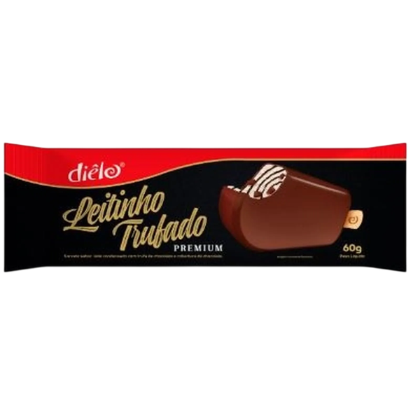 PICOLE DIELO LEITINHO TRUFADO 60G