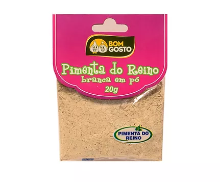 PIMENTA BOM GOSTO BRANCA MOIDA 20G