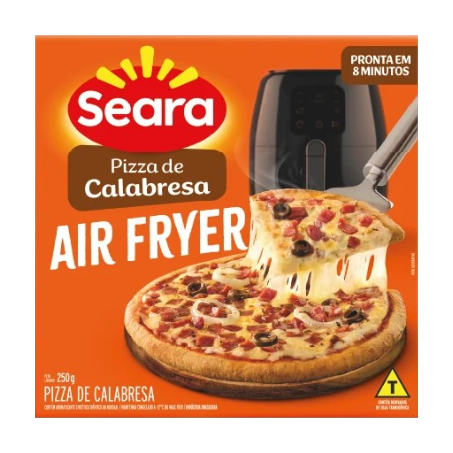 PIZZA AIRFRYER CALABRESA TRADICIONAL 250GR