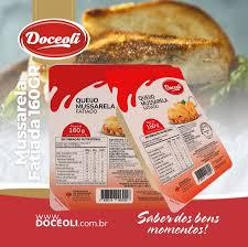 QUEIJO DOCEOLI MUSSARELA FATIADO 160GR