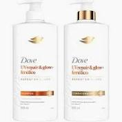 SHAMPOO DOVE UV REPAIR E GLOW 190ML