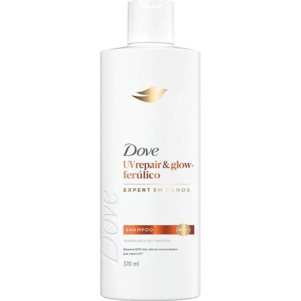 SHAMPOO DOVE UV REPAIR E GLOW FERULICO 370ML