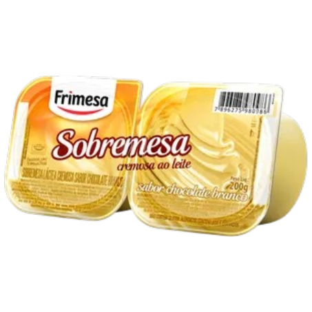 SOBREMESA LACTEA FRIMESA CHOCOLATE BRANCO 180G