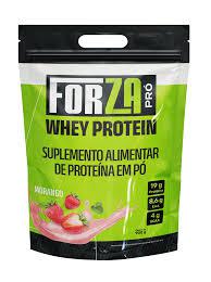 SUPLEMENTO WHEY PROTEIN FORZA PRO MORANGO 900G SC
