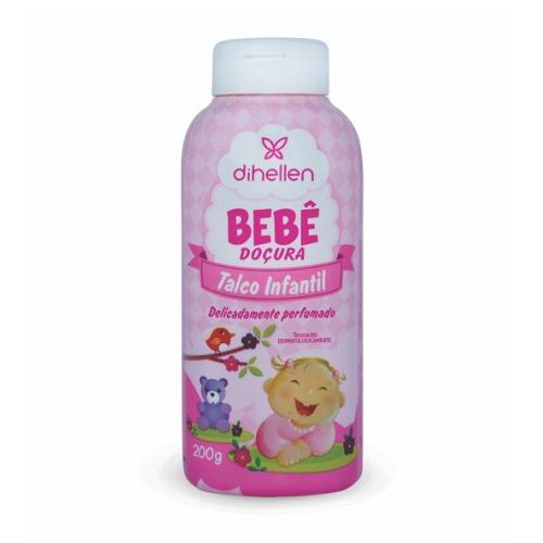 TALCO DI HELLEN INFANTIL ROSA 200G