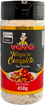 TEMPERO VOVO COMPLETO S/PIMENTA POTE 450G