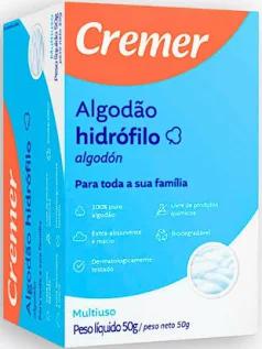 ALGODAO CREMER HIDROFILO 50G  C080