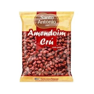 AMENDOIM SANTO ANTÔNIO CRU C/PELE 400G