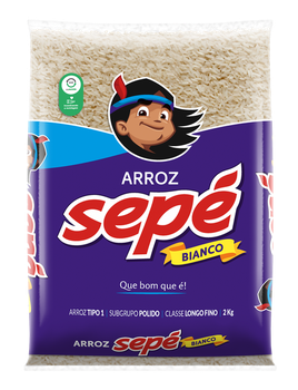 ARROZ AGULHINHA SEPÉ BIANCO TP-1 2KG