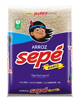 ARROZ AGULHINHA SEPÉ BIANCO TP-1 5KG