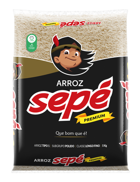 ARROZ AGULHINHA SEPÉ PREMIUM TP-1 5KG