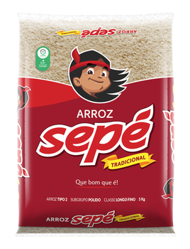ARROZ AGULHINHA SEPÉ TRADICIONAL TP-2 5KG