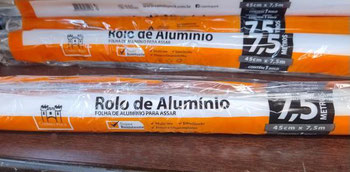 BOBINA C.PACK ALUM.45CMX7,5M   C025