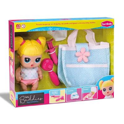 BONECA BAMBOLA BABY BUDDIES BAG CUI
