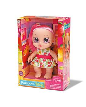 BONECA BAMBOLA BABY RAINBOW FRUTINH