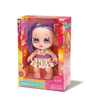 BONECA BAMBOLA BABY RAINBOW FRUTINH