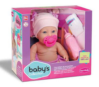 BONECA BAMBOLA BABYS BY BAMBOLA FAZ