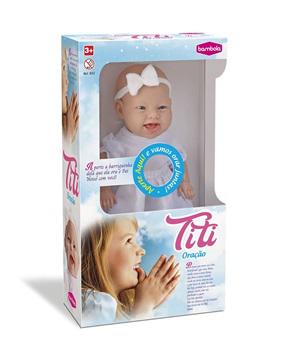 BONECA BAMBOLA TITI ORACAO