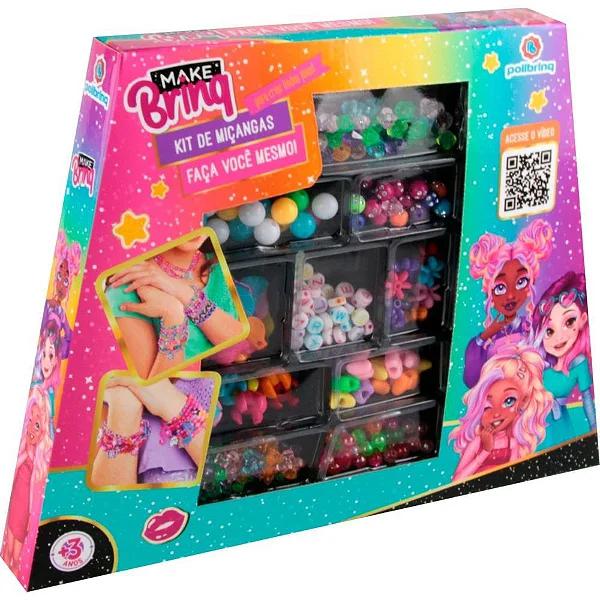 BRINQUEDO BIJUTERIA E MICANGA MAKE BRINQ MIGANCAS