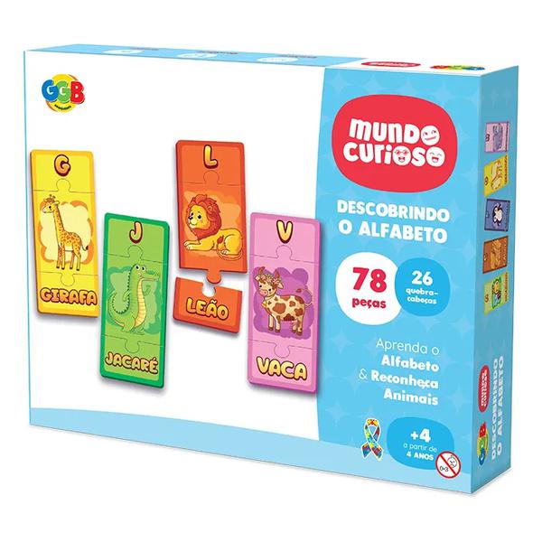 BRINQUEDO GGB DESCOBRINDO O ALFABETO