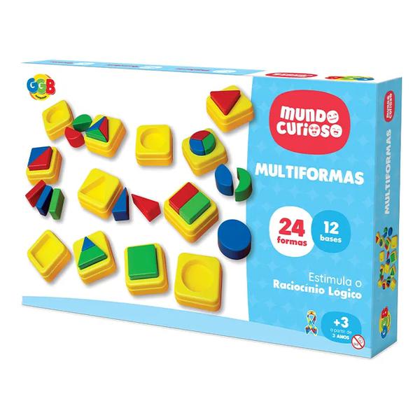 BRINQUEDO GGB MULTIFORMAS DE ENCAIXE