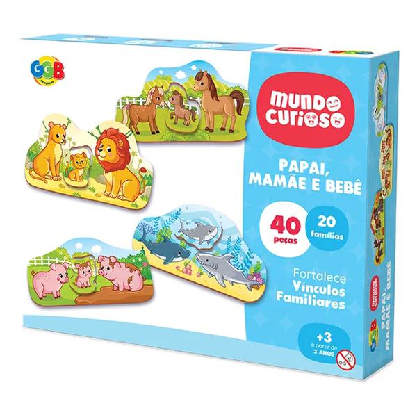 BRINQUEDO GGB PAPAI, MAMAE E BEBE
