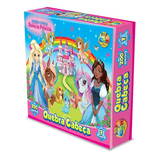BRINQUEDO GGB QUEBRA-CABECA 200 PCS - SONHO DE PRI