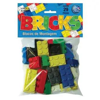 BRINQUEDO PARA MONTAR BRICKS BLOCOS DE MONTAGEM 29