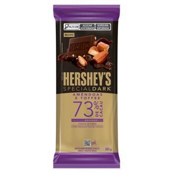 CHOCOLATE HERSHEY'S AMEND/TOFFEE 80G