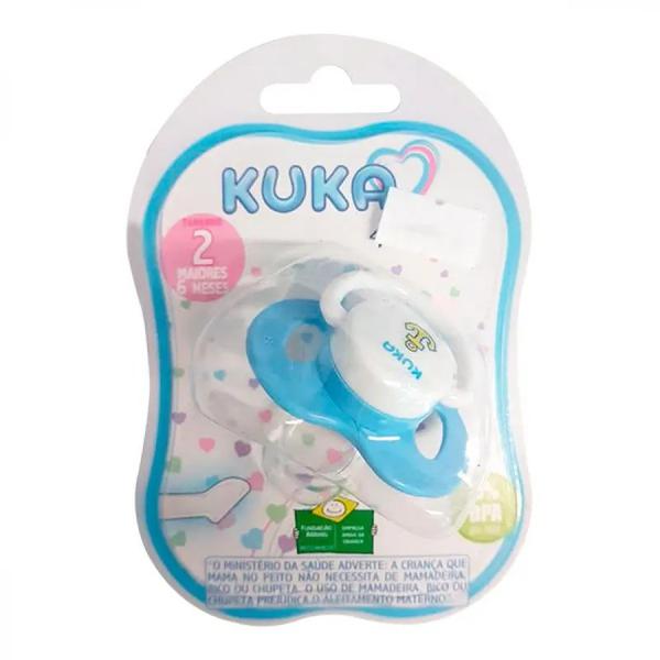 CHUPETA KUKA ORTO SILICONE 2 AZUL