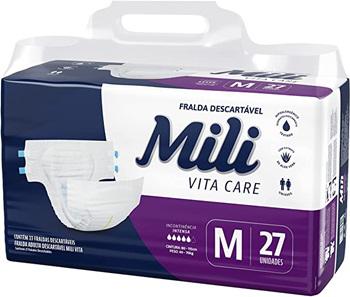 FRALDA MILI MEGA VITA ADULTO M C/27