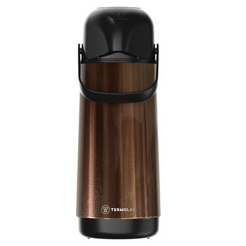 GARRAFA TERMOLAR LUMINA MARROM 1L