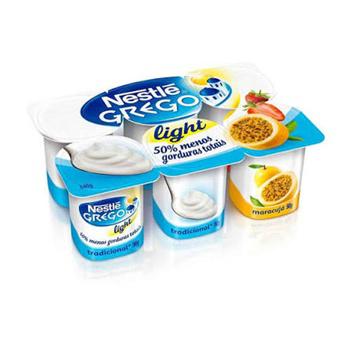 IOGURTE NESTLE GREGO LIGHT 3 SABORES 540G